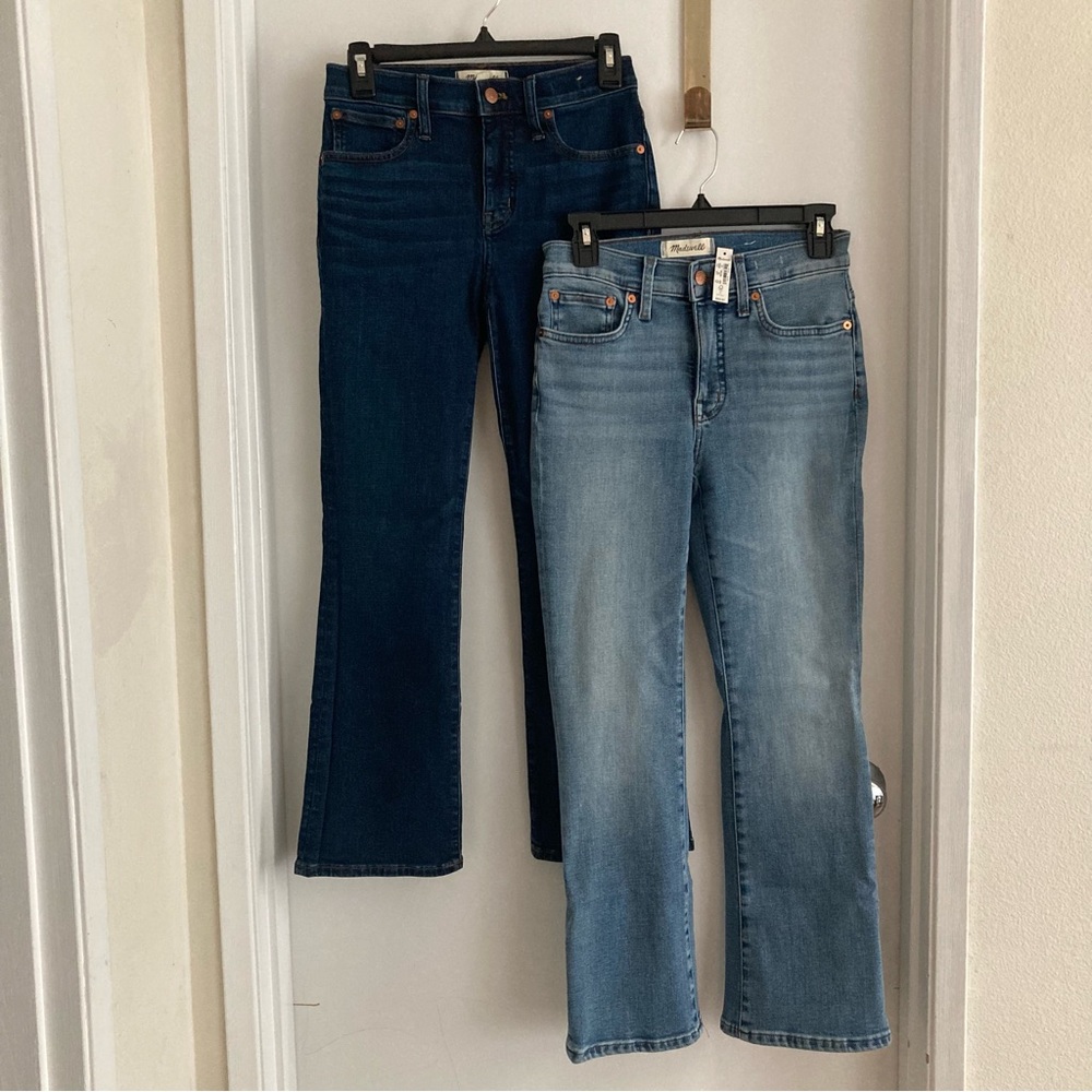 Madewell bootcut jeans - x2